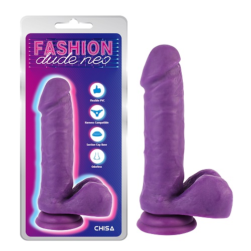 7,6'' penisové dildo s dvojitou hustotou