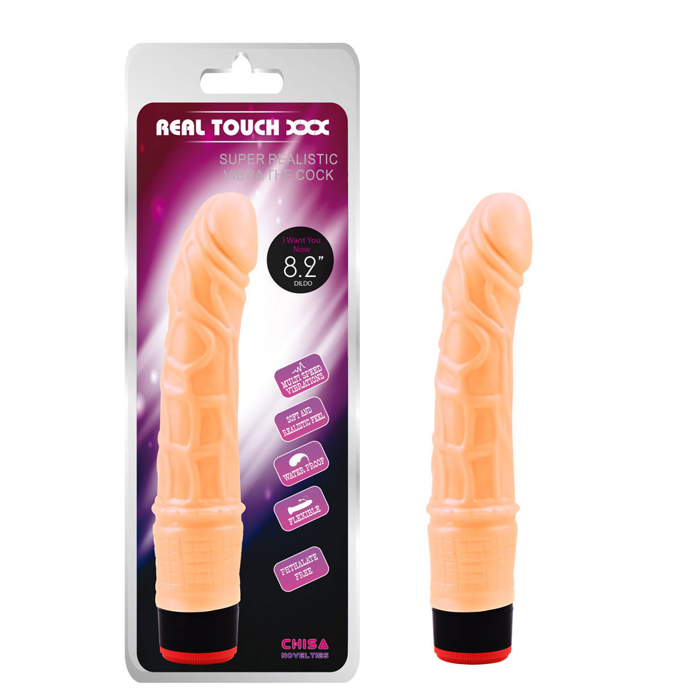 8,2” Vibe Cock-Brown